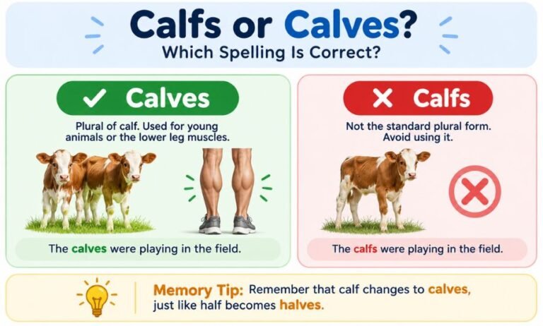 calfs or calves