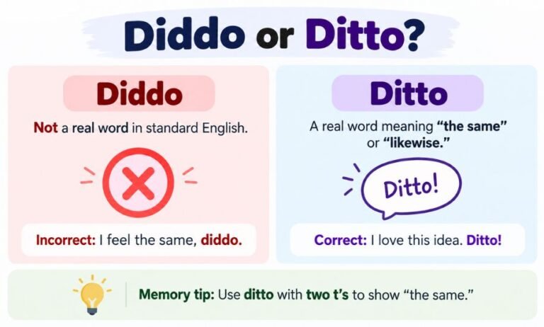 diddo or ditto