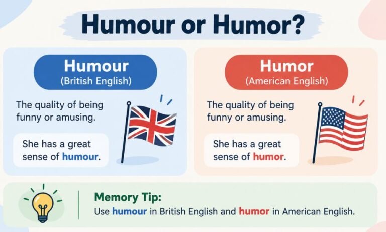 humour or humor