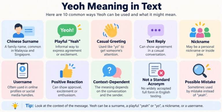 Yeoh Meaning in Text